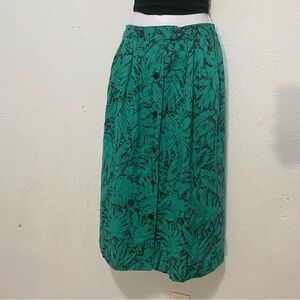 Vintage Turquoise Skirt